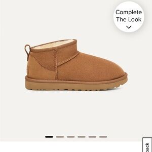 Ugg classic ultra mini women’s boots.  Chestnut.  Size 7